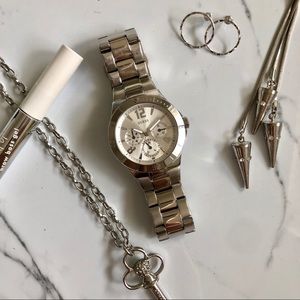 Guess Watch Stanless Steel Silver